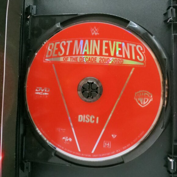 Best Main Events of The Decade WWE 2010-2020 DVD Double Disc - Picture 6 of 7